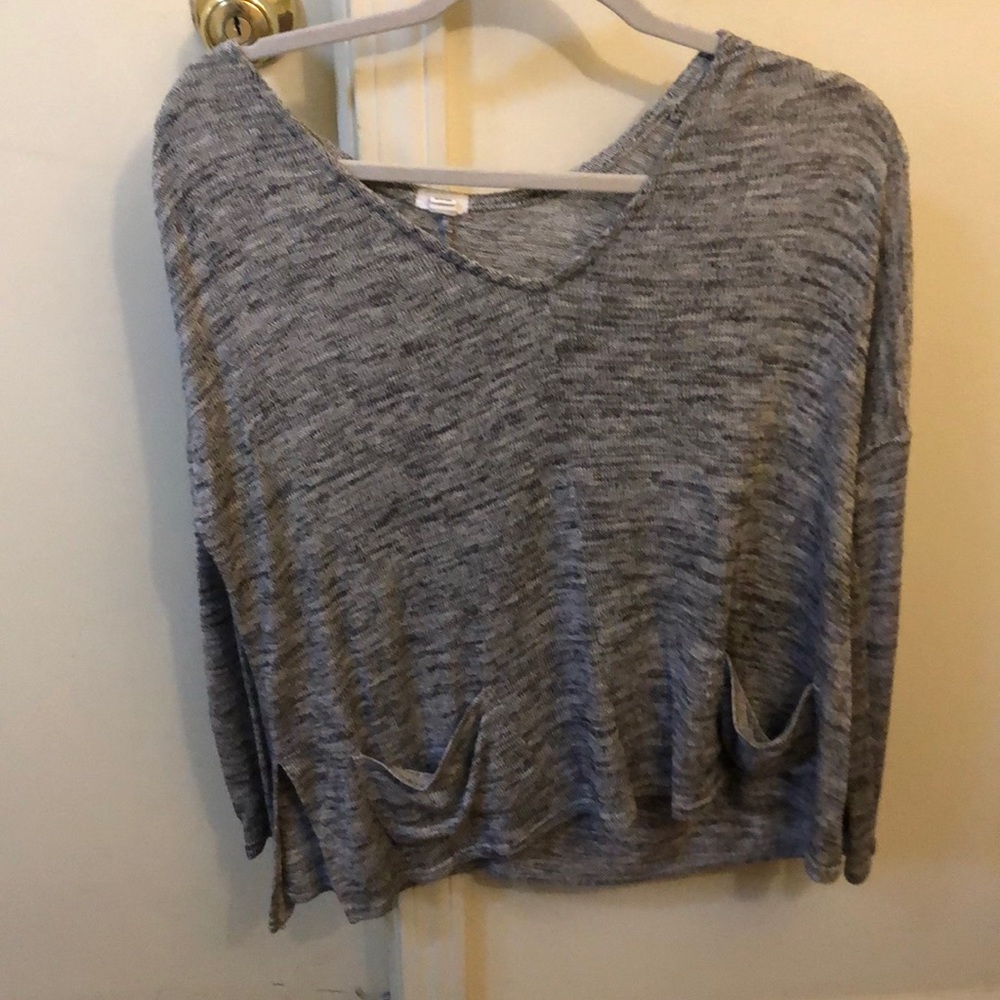 Light gray sweater